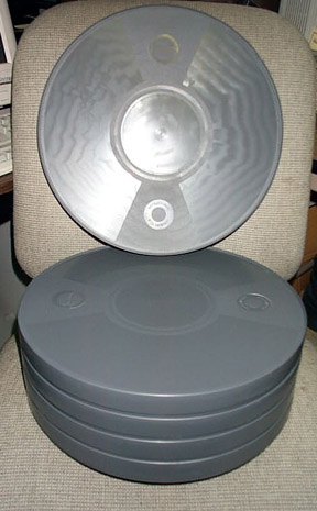 Film Reel canister box set that includes all three parts. Already